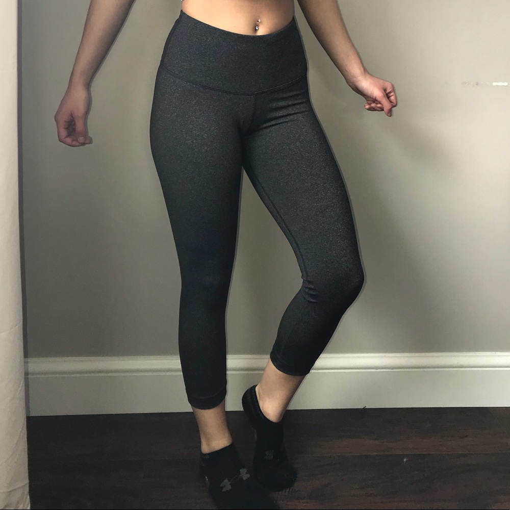 90 Degree by Reflex (XS) Crop legging grey black